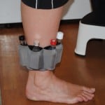 Bootlegger on ankle