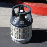 Clear View LPG Tank empty