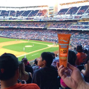 Sunscreen Flask Petco Park